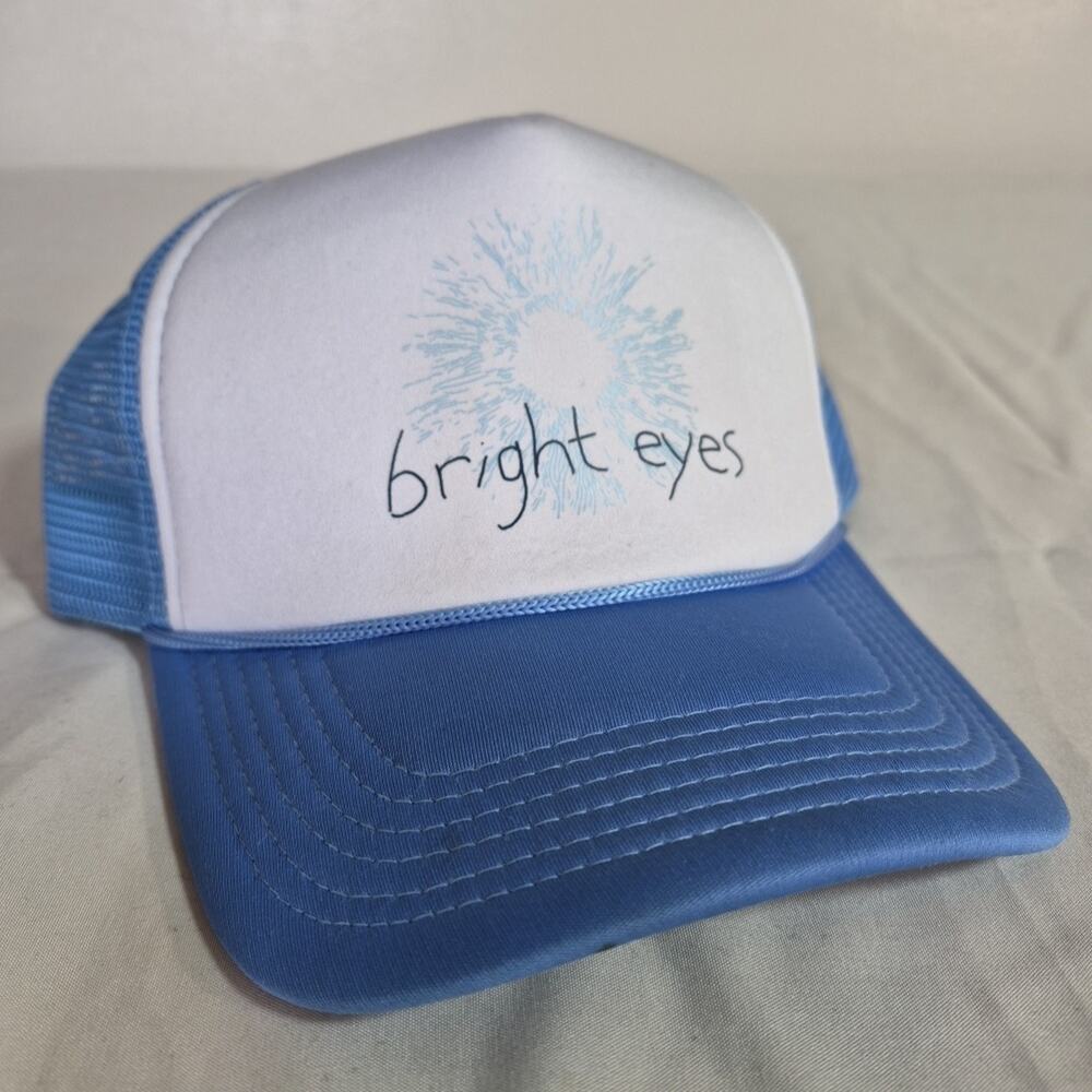 Bright Eyes band 2024 tour trucker hat, foam mesh snap back. Brand new.